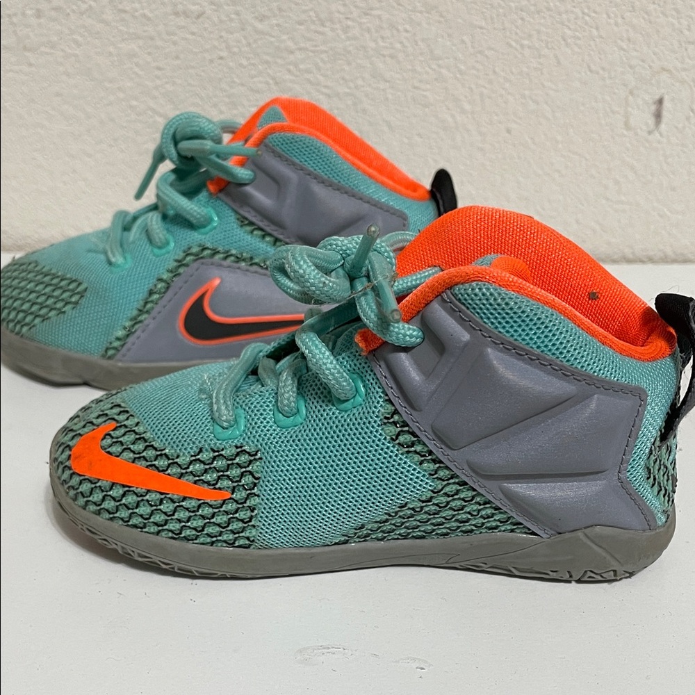 Nike toddlers  Teal and Orange LeBron James